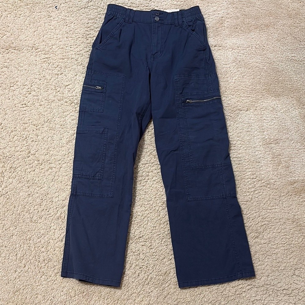 NTW Kohl's Blue Cargo Pants